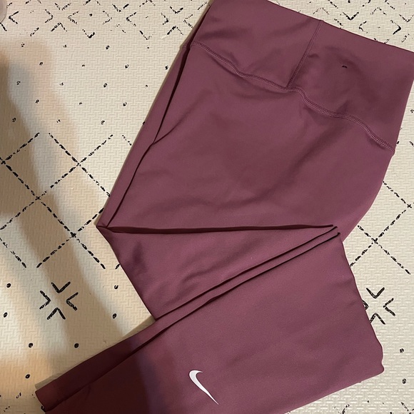 Nike Pants - Mauve Purple Pink Nike Women Dri Fit Leggings